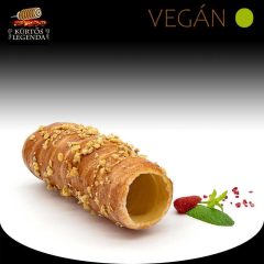 Crispy ízesítésű - eredeti méretű Vegán kürtőskalács desszert